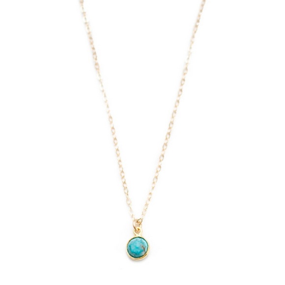 Jewelry - Mini Turquoise Gemstone Necklace